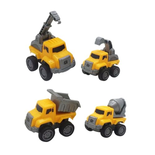 Toyvian Lastwagen Spielzeug 4er Set Rückziehfahrzeuge Baustellenfahrzeuge Für Bagger LKW Und Für Kleinkinder Und Sicher Kleine Bauarbeiter Spielzeuge Toyvian Lastwagen Spielzeug 4er Set Rückziehfahrzeuge Baustellenfahrzeuge Für Bagger LKW Und Für Kleinkinder Und Sicher Kleine Bauarbeiter Spielzeuge von Toyvian