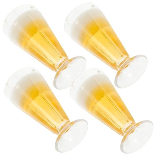 Toyvian 4pcs Puppenhaus Mini - -tassen Miniatur -bierbecher Simulierte Bierbecher Winzige Dekore Toyvian 4pcs Puppenhaus Mini - -tassen Miniatur -bierbecher Simulierte Bierbecher Winzige Dekore von Toyvian