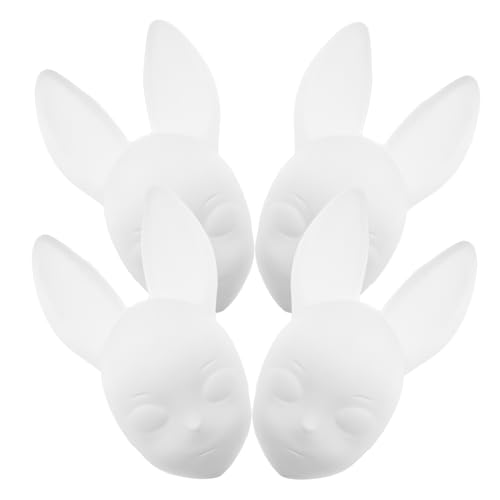 Toyvian 4stücke Weiße Leere Maske Unbemalte Cosplay Maske Für Maskenball Halloween Bastelprojekte Für Hochzeiten Kostümpartys Kreative Designmöglichkeiten Toyvian 4stücke Weiße Leere Maske Unbemalte Cosplay Maske Für Maskenball Halloween Bastelprojekte Für Hochzeiten Kostümpartys Kreative Designmöglichkeiten von Toyvian