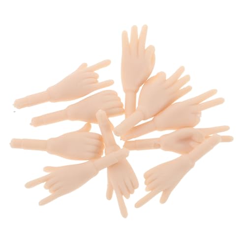 Toyvian 5 Paare Modellieren Von Handspielzeug Aus Stoff Puppenzubehör Machen Puppenteile Puppenhände Handpuppen Mini-hände Plastik Beige Toyvian 5 Paare Modellieren Von Handspielzeug Aus Stoff Puppenzubehör Machen Puppenteile Puppenhände Handpuppen Mini-hände Plastik Beige von Toyvian