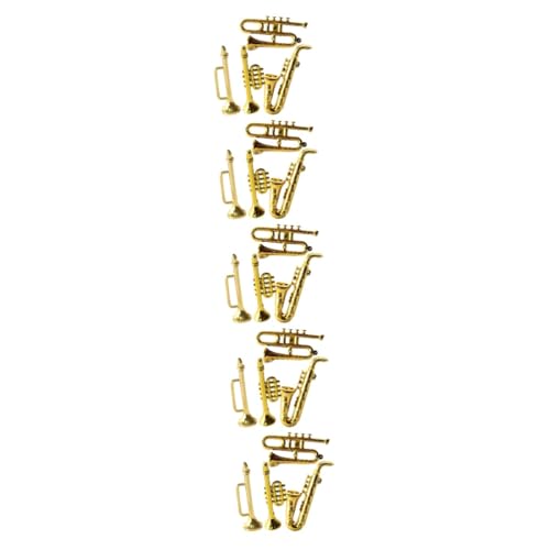 Toyvian 5 Sätze Mini-Saxophon Wohnraumdeko Miniatures Miniaturinstrumente Puppe Mini-trompete Mini- Landschaftsgestaltung Miniaturspielzeug Plastik Golden 4 Stücke * 5 Toyvian 5 Sätze Mini-Saxophon Wohnraumdeko Miniatures Miniaturinstrumente Puppe Mini-trompete Mini- Landschaftsgestaltung Miniaturspielzeug Plastik Golden 4 Stücke * 5 von Toyvian