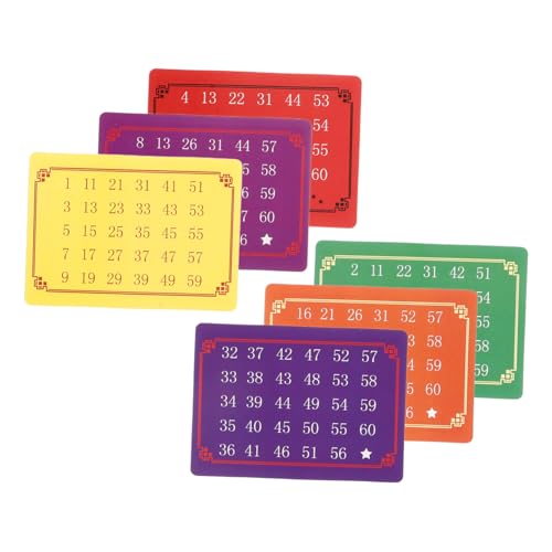 Toyvian Telepathisches Mathe-Spielzeug – Gedankenlese-trickkarten Für Bühne Requisiten von Toyvian