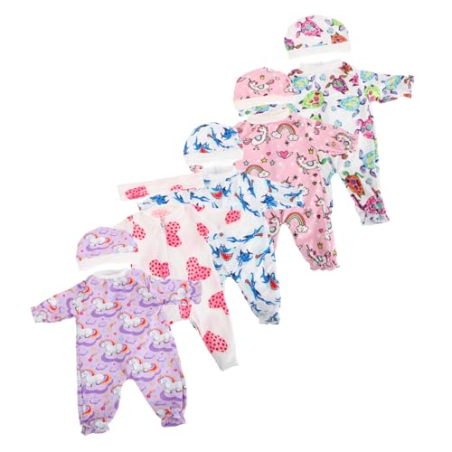 Toyvian 5 Sets Puppenkleidung Babypuppenzubehör Realistische Babypuppenkleidung Puppenzubehör Für Anziehspielpuppen Outfits Für Neugeborene Babypuppen Toyvian 5 Sets Puppenkleidung Babypuppenzubehör Realistische Babypuppenkleidung Puppenzubehör Für Anziehspielpuppen Outfits Für Neugeborene Babypuppen von Toyvian