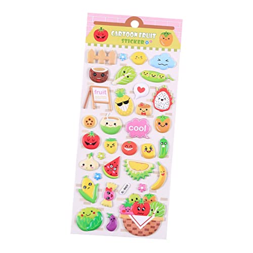 Toyvian 5 Stück Cartoon -Aufkleber Für Puffy Sticker Geschwollene Aufkleber Geschwollene Aufkleber Mit 3D-Blasen Toyvian 5 Stück Cartoon -Aufkleber Für Puffy Sticker Geschwollene Aufkleber Geschwollene Aufkleber Mit 3D-Blasen von Toyvian