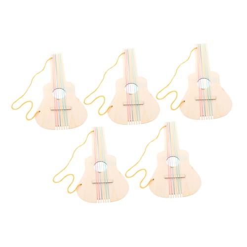 Toyvian 5 Stück Doodle-Zeichnungsgitarre E-Gitarrenständer Akustikgitarrenständer Gitarre bastelset für unvollendete Leere Holzgitarre unbemalte Leere Holzgitarre Khaki Toyvian 5 Stück Doodle-Zeichnungsgitarre E-Gitarrenständer Akustikgitarrenständer Gitarre bastelset für unvollendete Leere Holzgitarre unbemalte Leere Holzgitarre Khaki von Toyvian