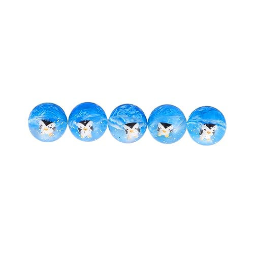Toyvian 5 Stück Elastische Ballpuppe für kinderspielzeug Educational Toys Lernspielzeug gummiball Tier spielzeuge hühner Hüpfbauer Blue Toyvian 5 Stück Elastische Ballpuppe für kinderspielzeug Educational Toys Lernspielzeug gummiball Tier spielzeuge hühner Hüpfbauer Blue von Toyvian