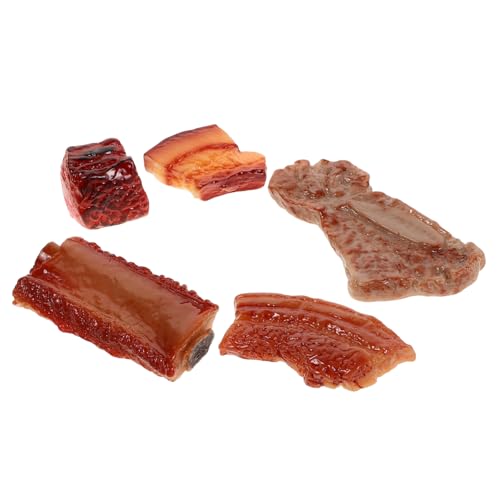 Toyvian 5 Stücke PVC Rippen Simulation Lebensmittel Spielzeug Harz Gefertigt Schweinefleisch Rippen Dekorative Für Schlafzimmer Toyvian 5 Stücke PVC Rippen Simulation Lebensmittel Spielzeug Harz Gefertigt Schweinefleisch Rippen Dekorative Für Schlafzimmer von Toyvian