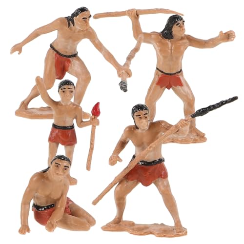 Toyvian 5 Stück Detaillierte Primitive Männer Spielzeug Harz Miniatur Menschliche Figuren Alte Jagd Lebensszene Für Sammler Toyvian 5 Stück Detaillierte Primitive Männer Spielzeug Harz Miniatur Menschliche Figuren Alte Jagd Lebensszene Für Sammler von Toyvian