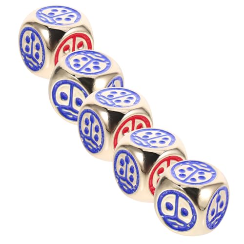 Toyvian 5 Stück Marienkäfer Punktwürfel Brettwürfel Spiellehrwürfel 6 Seitige Unterhaltungswürfel Mit Großen Zahlen Mit Abgerundeten Ecken Tragbare Toyvian 5 Stück Marienkäfer Punktwürfel Brettwürfel Spiellehrwürfel 6 Seitige Unterhaltungswürfel Mit Großen Zahlen Mit Abgerundeten Ecken Tragbare von Toyvian