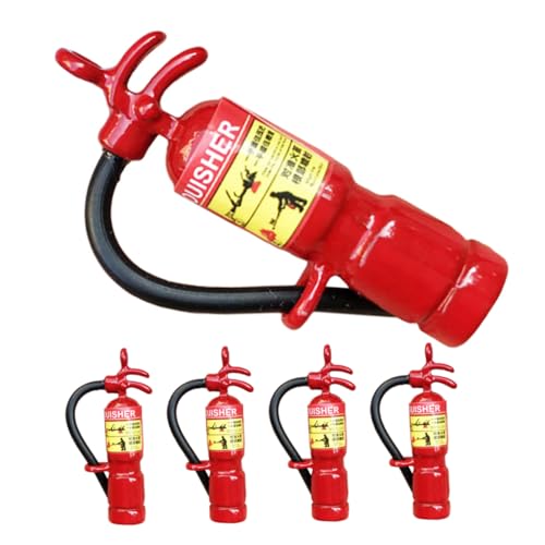 Toyvian 5 Stücke Mini Feuerlöscher Für Jungen Und Mädchen Feuerwehrmann Spielzeug von Toyvian