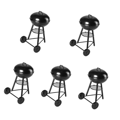 Toyvian 5 Stück Miniatur Grill Dekoration für Puppenhaus Mini BBQ Grill Ornament für Mikrolandschaft Garten für Outdoor Küche Gartenfiguren Toyvian 5 Stück Miniatur Grill Dekoration für Puppenhaus Mini BBQ Grill Ornament für Mikrolandschaft Garten für Outdoor Küche Gartenfiguren von Toyvian