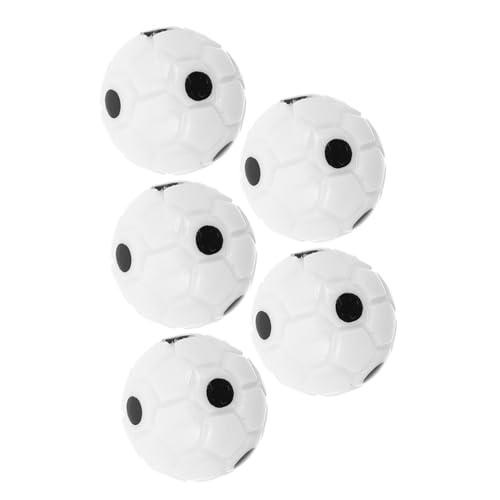 Toyvian 5 Stück Miniaturfußballmodell für fußball Kleiner Fußball Mini-Sportbälle Mini-Kugel Mini -Bälle Fußball Mini Mini-Fußball Plastik von Toyvian