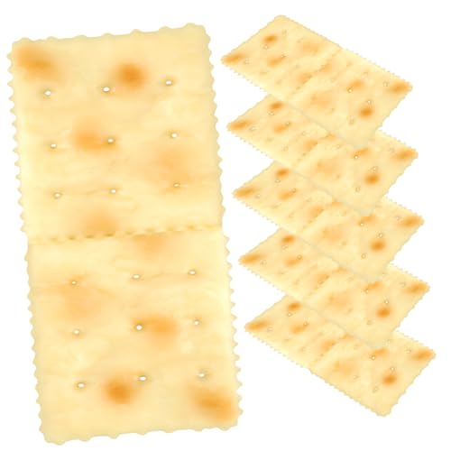 Toyvian 5 Stück Nachgemachte Soda-Cracker gefälschte Kekse Wohnkultur gefälschte Sodakekse plätzchen dekorieren Dekorative Kekse Simulationskeksmodell Foto -Requisiten PVC Toyvian 5 Stück Nachgemachte Soda-Cracker gefälschte Kekse Wohnkultur gefälschte Sodakekse plätzchen dekorieren Dekorative Kekse Simulationskeksmodell Foto -Requisiten PVC von Toyvian