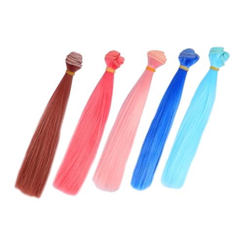 Toyvian 5 Stück Perücke Haarreihe puppenperücken Puppenhaarteile Puppenfrisuren Weiche Puppenperücke Kreative Looks für Puppen Haare für Puppen Perücken für Puppen Hochtemperaturdraht Toyvian 5 Stück Perücke Haarreihe puppenperücken Puppenhaarteile Puppenfrisuren Weiche Puppenperücke Kreative Looks für Puppen Haare für Puppen Perücken für Puppen Hochtemperaturdraht von Toyvian