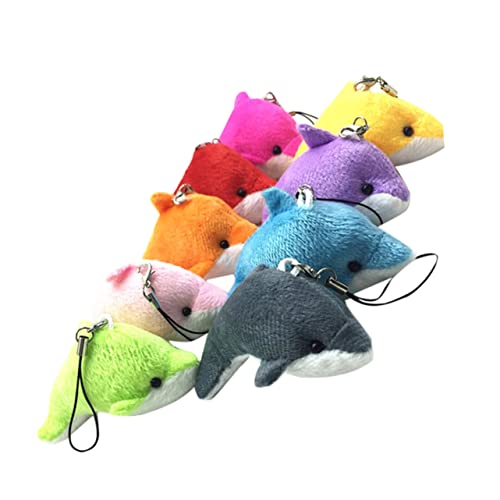Toyvian 5 Stück Plüschtier Plüsch- - Mini- - Wal- Hängende Verzierung Meer Stofftier Für Mädchen Tier Weicher Plüsch Für Schlüsselbund von Toyvian