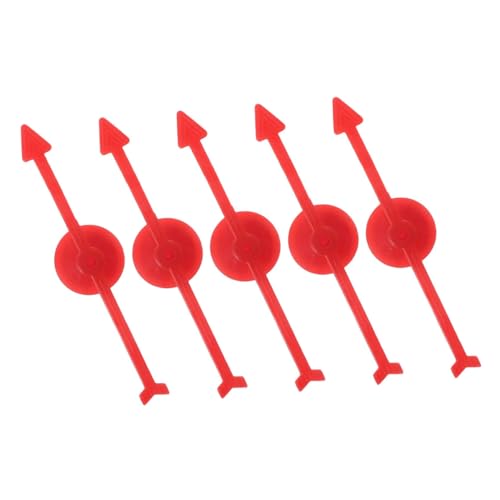 Toyvian 5 Stück Rotierendes Zeigerrad Aus Kunststoff Für Erwachsene Plattenspieler Spiel Mit Rotierendem Spiel Aus Kunststoff Spielpfeile Plattenspieler DIY Zubehör von Toyvian