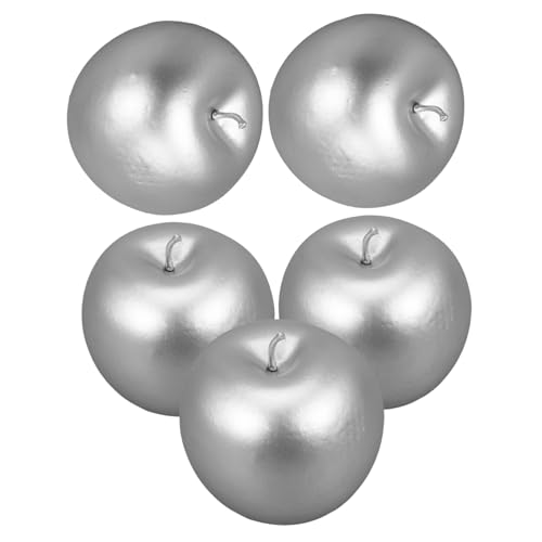 Toyvian 5 Stück Simulation Apfelmodell realistisch künstlich für Schaum Das gefälschte Fruchtmodelle Faux -Äpfel simulierte Äpfel lebensechtes Apfelmodell Äpfel Modelle Poly-Drache Silber Toyvian 5 Stück Simulation Apfelmodell realistisch künstlich für Schaum Das gefälschte Fruchtmodelle Faux -Äpfel simulierte Äpfel lebensechtes Apfelmodell Äpfel Modelle Poly-Drache Silber von Toyvian