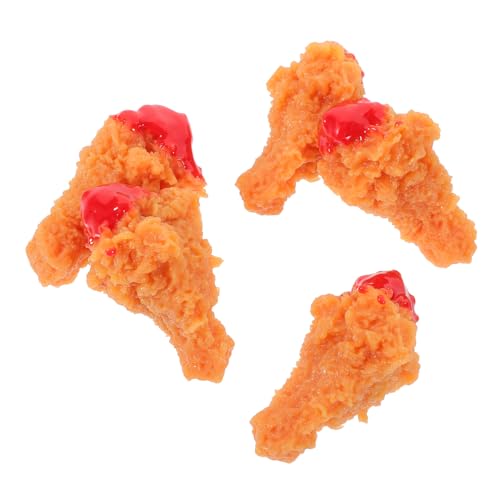Toyvian 5 Stück Simulation Von Hühnerbeinen Fake-Food- Realistischer Hühnerkeulen Gefälschte Hühnerkeule Verschleißfester Hähnchenschenkel Realistisches Hühnerbein Food-Modell PVC Toyvian 5 Stück Simulation Von Hühnerbeinen Fake-Food- Realistischer Hühnerkeulen Gefälschte Hühnerkeule Verschleißfester Hähnchenschenkel Realistisches Hühnerbein Food-Modell PVC von Toyvian