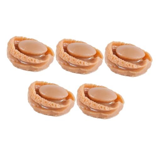 Toyvian 5 Stück Simulierte Mini-Abalone Mini-Essen Miniatur -lebensmittelspielzeug Miniatur-Lebensmittel-Requisite Mini Schmücken Mini- -Rollenspiel Mini Spiel Essen Plastik Brown Toyvian 5 Stück Simulierte Mini-Abalone Mini-Essen Miniatur -lebensmittelspielzeug Miniatur-Lebensmittel-Requisite Mini Schmücken Mini- -Rollenspiel Mini Spiel Essen Plastik Brown von Toyvian