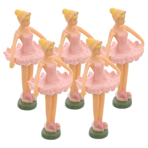 Toyvian 5stücke Ballerina Musik Box Puppe Tanzende Mädchen Puppe Ballett Puppe Zubehör Für Spieluhr von Toyvian