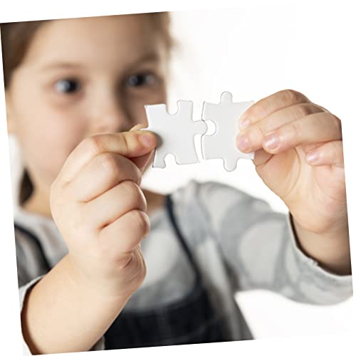 Toyvian 5 Stück Teiliges DIY Blanko Puzzle aus Weißem Papier mit Bär Herz Kreis und zum Selbstgestalten Bemalen mit Stiften Wasserfarben Party Mitgebsel für Kreative Toyvian 5 Stück Teiliges DIY Blanko Puzzle aus Weißem Papier mit Bär Herz Kreis und zum Selbstgestalten Bemalen mit Stiften Wasserfarben Party Mitgebsel für Kreative von Toyvian