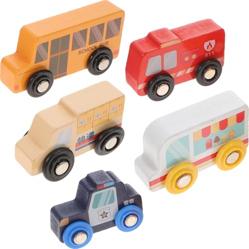 Toyvian 5 Stück Teiliges Mini Feuerwehr Polizeiautos Holzspielzeug Hand Auge koordination und Kognitiven Fähigkeiten Realistisch Verarbeitet Tragbar und Pädagogisch Geeignet Toyvian 5 Stück Teiliges Mini Feuerwehr Polizeiautos Holzspielzeug Hand Auge koordination und Kognitiven Fähigkeiten Realistisch Verarbeitet Tragbar und Pädagogisch Geeignet von Toyvian