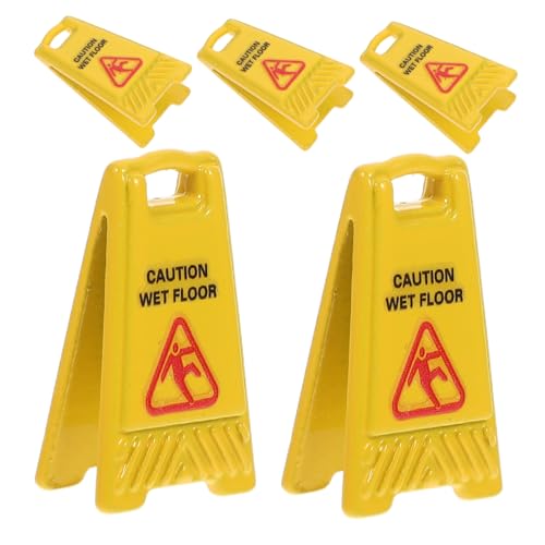 Toyvian 5 Stück Teiliges Mini Warnschild Vorsicht Rutschgefahr Realistische Kleine Bodenschilder Puppenhaus Dekoration für Rollenspiele und Modellbau Toyvian 5 Stück Teiliges Mini Warnschild Vorsicht Rutschgefahr Realistische Kleine Bodenschilder Puppenhaus Dekoration für Rollenspiele und Modellbau von Toyvian