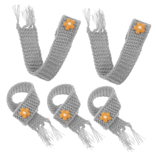 Toyvian 5 Stück Teiliges Miniaturschals für Puppen Kawaii Strickschals Verstellbare für DIY Puppenzubehör für Flaschen und Kleine Objekte Toyvian 5 Stück Teiliges Miniaturschals für Puppen Kawaii Strickschals Verstellbare für DIY Puppenzubehör für Flaschen und Kleine Objekte von Toyvian