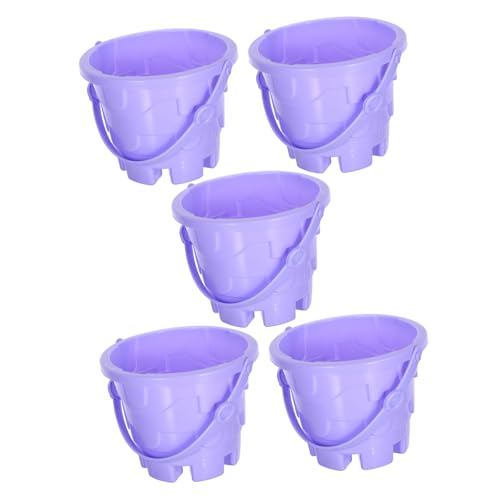 Toyvian 5 Stück Teiliges Sandspielzeug Bunter Kunststoff Strand Eimer mit Kreativem Mini Burg Design Leicht Robust und Sicher für Outdoor Am Strand und Sandkasten Zufällige Toyvian 5 Stück Teiliges Sandspielzeug Bunter Kunststoff Strand Eimer mit Kreativem Mini Burg Design Leicht Robust und Sicher für Outdoor Am Strand und Sandkasten Zufällige von Toyvian