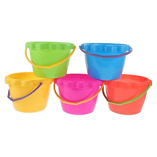 Toyvian 5 Stück Teiliges Sandspielzeug aus Robustem Kunststoff Bunte Strand Eimer und Schaufeln für Jungen und Mädchen Sicheres Kindergarten für Strand Garten und Toyvian 5 Stück Teiliges Sandspielzeug aus Robustem Kunststoff Bunte Strand Eimer und Schaufeln für Jungen und Mädchen Sicheres Kindergarten für Strand Garten und von Toyvian
