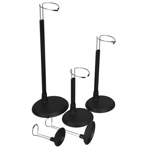 Toyvian 5 Stück Teiliges Verstellbares Puppenständer aus Robustem und Minimalistisches Design Einfache Montage Stabiler Halter für Puppen und Figuren zur Präsentation und Ausstellung von Toyvian