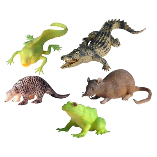 Toyvian 5 Stück Teiliges Weicher TPR Tier Squeeze Toys Niedliche Tierfiguren Flexible Stressabbau Spielzeuge für Erwachsene als Geburtstagsgeschenk und Partygeschenk Toyvian 5 Stück Teiliges Weicher TPR Tier Squeeze Toys Niedliche Tierfiguren Flexible Stressabbau Spielzeuge für Erwachsene als Geburtstagsgeschenk und Partygeschenk von Toyvian