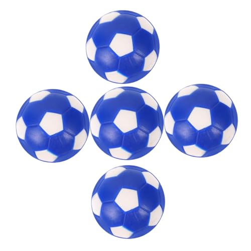 Toyvian 5 Stück Tischfußballbälle Fußball Ersatzbälle für Tischkicker Erwachsene Glatte Oberfläche Langlebig Blau Toyvian 5 Stück Tischfußballbälle Fußball Ersatzbälle für Tischkicker Erwachsene Glatte Oberfläche Langlebig Blau von Toyvian