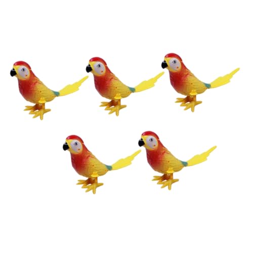 Toyvian 5 Stück Uhrwerk Papageienspielzeug Papagei Aufziehspielzeug Uhrwerk Uhrwerk Tierspielzeug Aufziehtier Kinderspielzeug Uhrwerk Springtier Bauchmuskeln Toyvian 5 Stück Uhrwerk Papageienspielzeug Papagei Aufziehspielzeug Uhrwerk Uhrwerk Tierspielzeug Aufziehtier Kinderspielzeug Uhrwerk Springtier Bauchmuskeln von Toyvian
