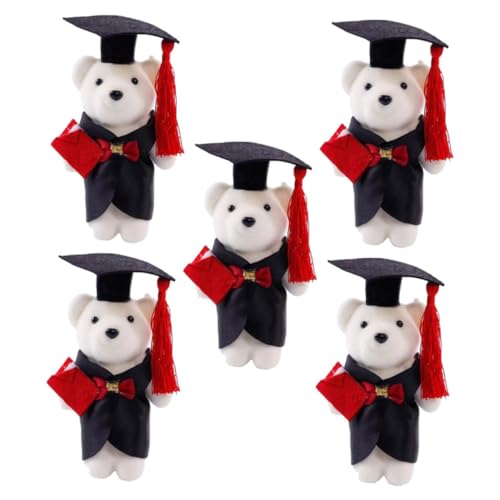 Toyvian 5 Stück Weiche Flauschige Puppe Abschluss Plüschbär Puppe Abschlussbär Abschlusspuppe Abschlussbären Puppen Abschlussbär Süßer Bär Abschlussbär Puppe Toyvian 5 Stück Weiche Flauschige Puppe Abschluss Plüschbär Puppe Abschlussbär Abschlusspuppe Abschlussbären Puppen Abschlussbär Süßer Bär Abschlussbär Puppe von Toyvian