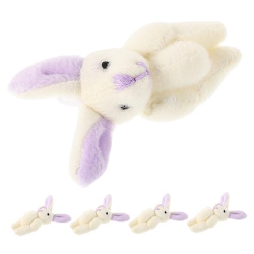 Toyvian 5 Stück Weiche Kaninchen Anhänger für Süße Gelenkspielzeuge zur Dekoration Party Accessoires für Mädchen und Jungen Toyvian 5 Stück Weiche Kaninchen Anhänger für Süße Gelenkspielzeuge zur Dekoration Party Accessoires für Mädchen und Jungen von Toyvian