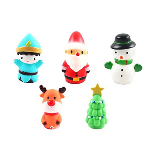 Toyvian 5 Stück Weihnachts- Mini-fingerpuppen Für Im Vorschulalter Fingerspielzeug Kinderspielzeug Marionetten Fingerpuppe Für Vinyl Toyvian 5 Stück Weihnachts- Mini-fingerpuppen Für Im Vorschulalter Fingerspielzeug Kinderspielzeug Marionetten Fingerpuppe Für Vinyl von Toyvian