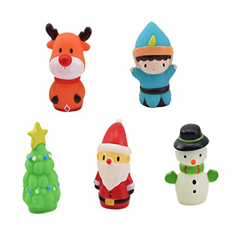 Toyvian 5 Stück Weihnachtsfingerpuppe Pädagogisches Marionetten Mini-fingerpuppen Kinderspielzeug Fingerpuppe Für Fingerspielzeug Kinderpuppenspielzeug Kieselgel Toyvian 5 Stück Weihnachtsfingerpuppe Pädagogisches Marionetten Mini-fingerpuppen Kinderspielzeug Fingerpuppe Für Fingerspielzeug Kinderpuppenspielzeug Kieselgel von Toyvian