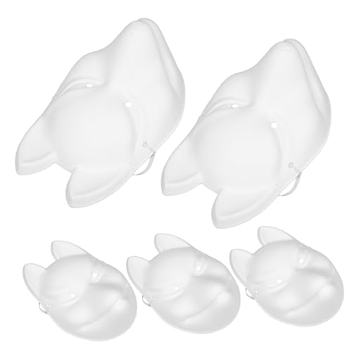 Toyvian 5 Stück Zellstoffmasken Masken Kunstfell Einfache Gesichtsmaske Plüsch Unbemalt Fuchsmaske Dachs Fuchsmaske Für Katzen Hautpflege Tier Pelzig Halloween Maske Toyvian 5 Stück Zellstoffmasken Masken Kunstfell Einfache Gesichtsmaske Plüsch Unbemalt Fuchsmaske Dachs Fuchsmaske Für Katzen Hautpflege Tier Pelzig Halloween Maske von Toyvian
