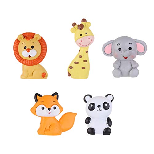 Toyvian 5 Stücke Geburtstag Kuchen Topper Fuchs Elefant Panda Figur Tier Dekofigur Tierfiguren Tortenfigur für Miniatur Garten Deko Micro Landschaft Dekoration Dschungel Party Deko Toyvian 5 Stücke Geburtstag Kuchen Topper Fuchs Elefant Panda Figur Tier Dekofigur Tierfiguren Tortenfigur für Miniatur Garten Deko Micro Landschaft Dekoration Dschungel Party Deko von Toyvian