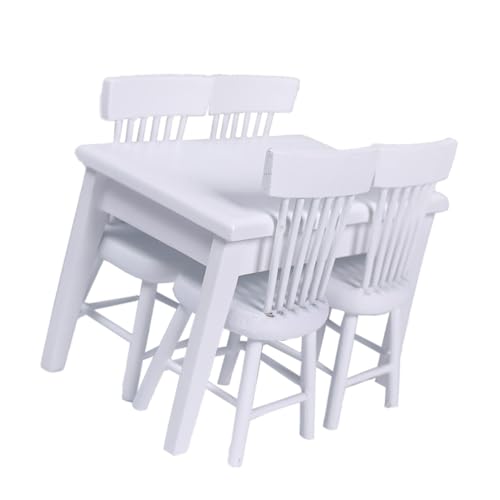 Toyvian 5 Stücke Mini Möbel Miniatur Simulation Stühle Puppe Möbel Holz Mini Liefert Weiß Toyvian 5 Stücke Mini Möbel Miniatur Simulation Stühle Puppe Möbel Holz Mini Liefert Weiß von Toyvian