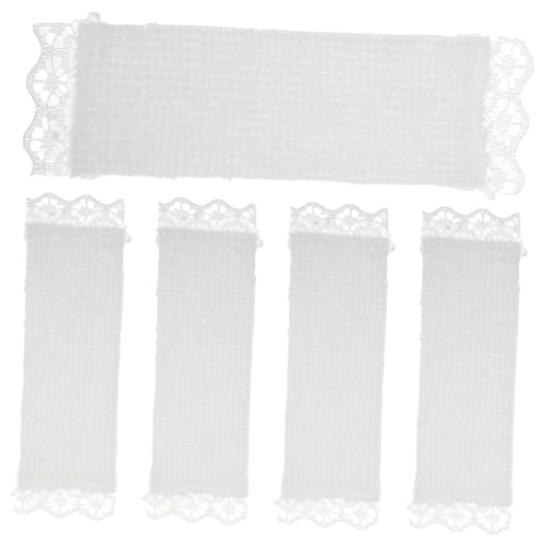 Toyvian 5-Teiliges Set Puppenhandtuch Badetuch Kindermedaillen Spiel für federnd puppenhaus Einrichtung puppenhaus deko Puppenhaus-Badezimmer Miniatur-Puppenstubenmöbel Spitze Weiß Toyvian 5-Teiliges Set Puppenhandtuch Badetuch Kindermedaillen Spiel für federnd puppenhaus Einrichtung puppenhaus deko Puppenhaus-Badezimmer Miniatur-Puppenstubenmöbel Spitze Weiß von Toyvian