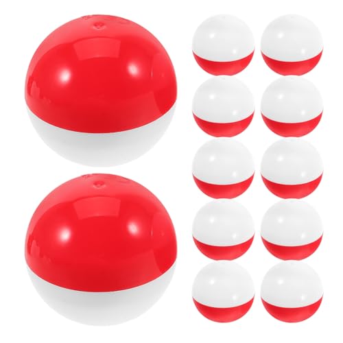 Toyvian 50 Stück Befüllbare Kapseln Runde Plastikbälle für Tombola Partyspiele Hochzeiten und Kreative Geschenkverpackungen Rot Weiß Mix von Toyvian