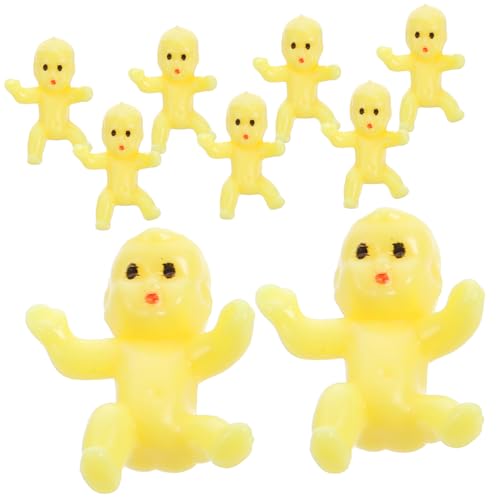 Toyvian Mini-babyfiguren Aus Kunststoff 50 Stück Realistische Mini-Babys Für Babybedarf Dekoration Dekorieren Sie Ihr Mini-zuhause von Toyvian