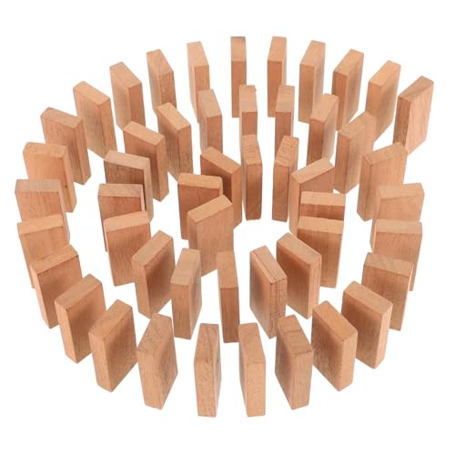 Toyvian 50 Stück Domino-Spiel Dominospielzeug Aus Holz Dominosteine aus Holz Dominotisch Mini-brettspiele Leichte Reise-dominosteine Mini Dominosteine Hölzern Light Brown Toyvian 50 Stück Domino-Spiel Dominospielzeug Aus Holz Dominosteine aus Holz Dominotisch Mini-brettspiele Leichte Reise-dominosteine Mini Dominosteine Hölzern Light Brown von Toyvian