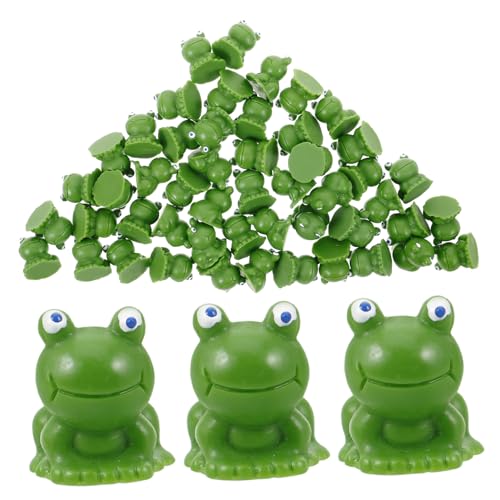 Toyvian 50 Stück Froschstatue - Aquarium Froschfigur Frösche Im Freien Gefälscht Frosch Miniaturfiguren Frosch -Terrarium Froschspielzeug Puppenhaus-Frosch Klein Harz Grün Toyvian 50 Stück Froschstatue - Aquarium Froschfigur Frösche Im Freien Gefälscht Frosch Miniaturfiguren Frosch -Terrarium Froschspielzeug Puppenhaus-Frosch Klein Harz Grün von Toyvian