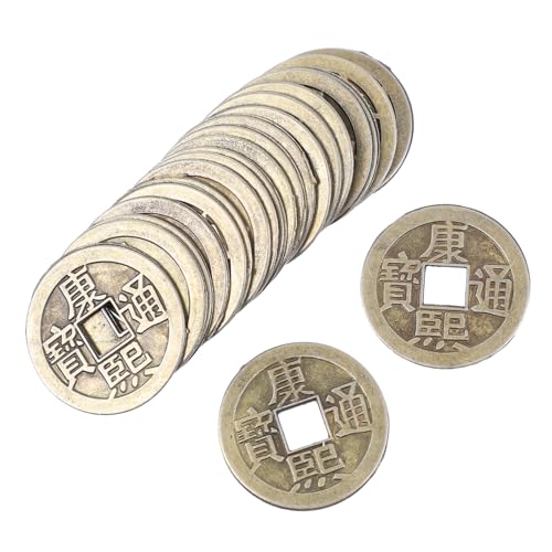 Toyvian 50 Stück Chinesisches Dekoratives Dynastie-Design Metallhandwerk Für Feng Shui Toyvian 50 Stück Chinesisches Dekoratives Dynastie-Design Metallhandwerk Für Feng Shui von Toyvian