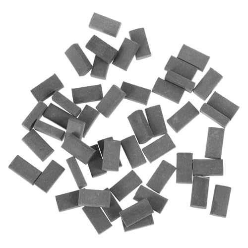 Toyvian 50 Stück Landschaftsgestaltung Ziegel Miniatur Ding Material Bausatz Mini-Steine-Modell Wand Winzig Möblierung Häuser Landschaftsbau Puppe Mikrobausteine Grey Ton Toyvian 50 Stück Landschaftsgestaltung Ziegel Miniatur Ding Material Bausatz Mini-Steine-Modell Wand Winzig Möblierung Häuser Landschaftsbau Puppe Mikrobausteine Grey Ton von Toyvian