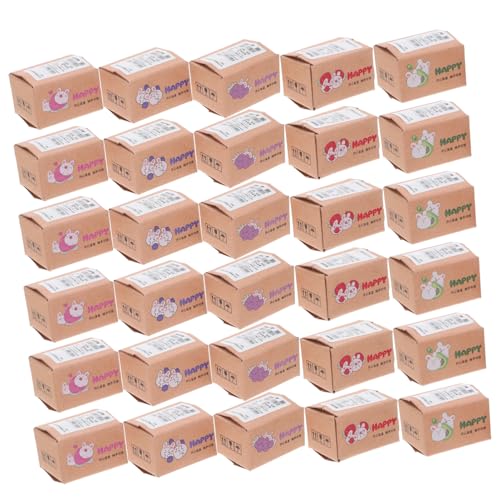 Toyvian 50 Stück Maßstab Kreative Geschenkverpackung für Puppenhaus Dekoration und Kleinunternehmen Zubehör mit Avocado Traube Erdbeere Blaubeere Pfirsich Designs Toyvian 50 Stück Maßstab Kreative Geschenkverpackung für Puppenhaus Dekoration und Kleinunternehmen Zubehör mit Avocado Traube Erdbeere Blaubeere Pfirsich Designs von Toyvian