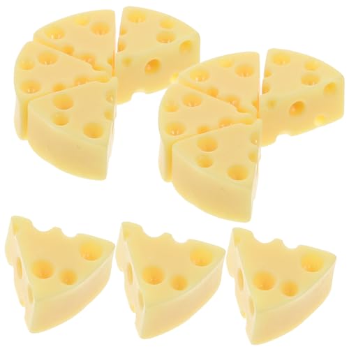 Toyvian 50 Stück Mikrokäse Künstlich Gefälschte Streusel Miniaturfutter Gefälschtes Essen Gefälschte Raupe Käsekuchen Gefälschtes Käsemodell Realistisches Spielfutter Harz Yellow Toyvian 50 Stück Mikrokäse Künstlich Gefälschte Streusel Miniaturfutter Gefälschtes Essen Gefälschte Raupe Käsekuchen Gefälschtes Käsemodell Realistisches Spielfutter Harz Yellow von Toyvian
